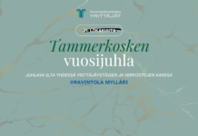 Tammerkosken Yrittäjien vuosijuhla Ravintola Myllärissä 31.10.2026