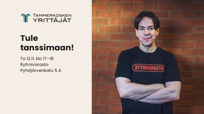 Tule tanssimaan: hyvän mielen lattaritunti yrittäjille 12.11.2026